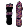 Purple Paisley Muay Thai Shin Guards-grizzshop