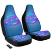 Purple Pink UFO Print Car Seat Covers-grizzshop