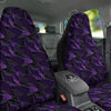 Purple Polygonal Shapes Print Car Seat Covers-grizzshop