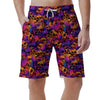 Purple Skull Men's Shorts-grizzshop