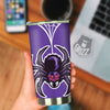 Purple Spider Print Tumbler-grizzshop