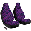 Purple Zebra Print Car Seat Covers-grizzshop