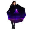 Pyramid Cloud Purple Print Umbrella-grizzshop