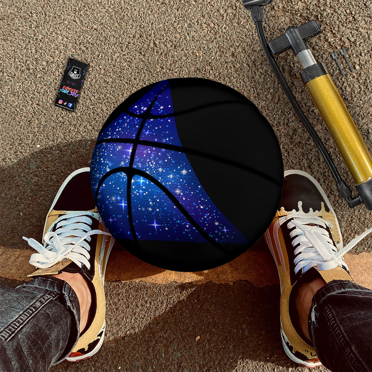 Rottweiler Print Pattern Basketball