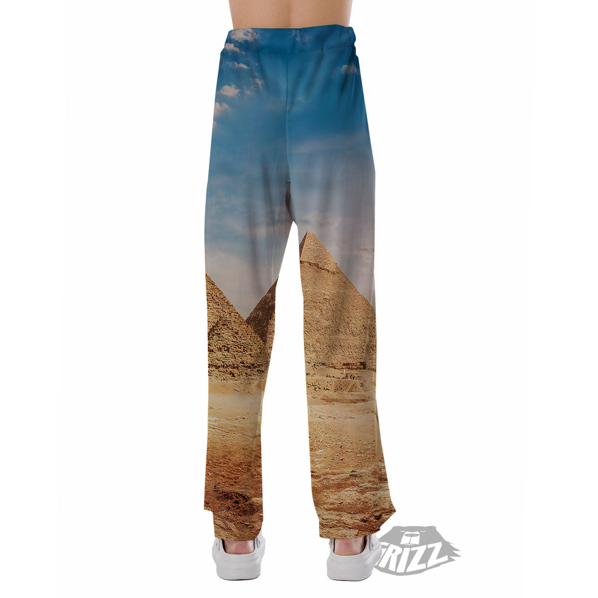 Pyramid Giza Print Pajama Pants-grizzshop