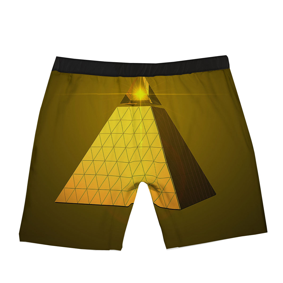 Pyramid Golden Print Boxer Briefs-grizzshop