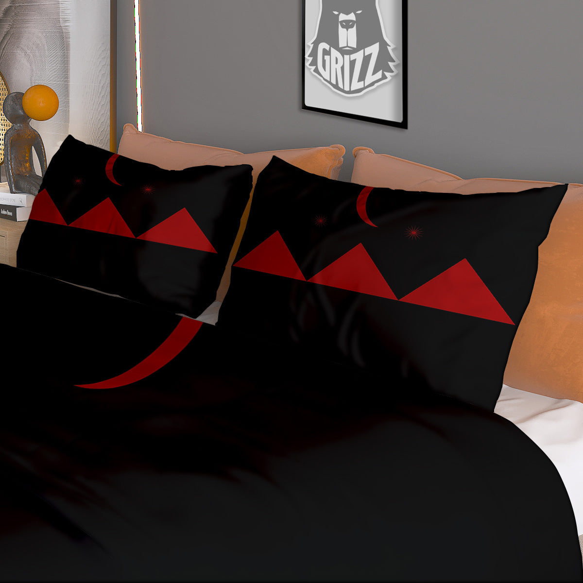 Poker Cards Print Duvet Cover Bedding Set
