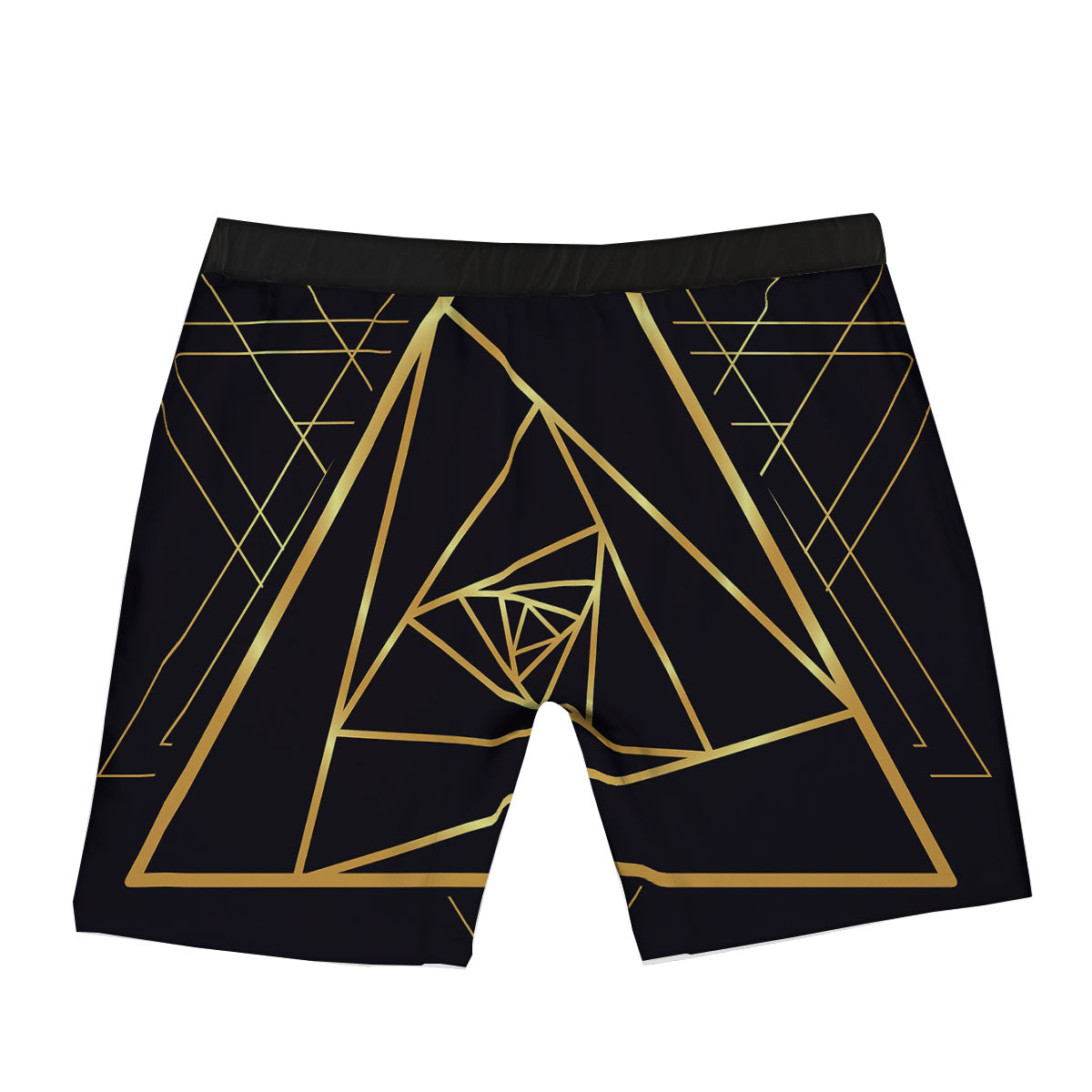 Pyramid Rose Print Boxer Briefs-grizzshop