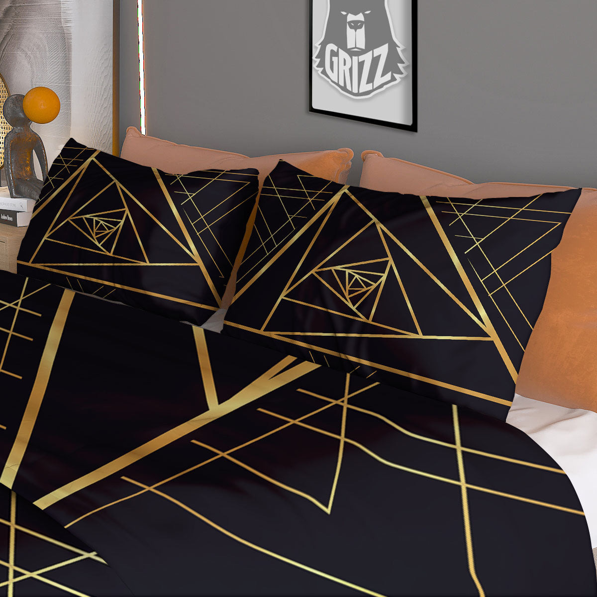 Psychedelic Optical Vibrant Illusion Duvet Cover Bedding Set