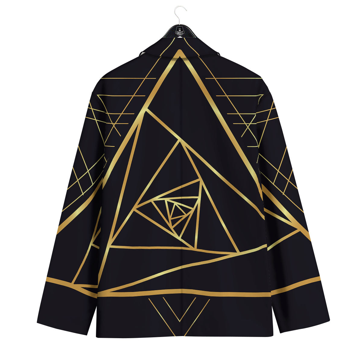 Pyramid Rose Print Men's Sport Coat-grizzshop