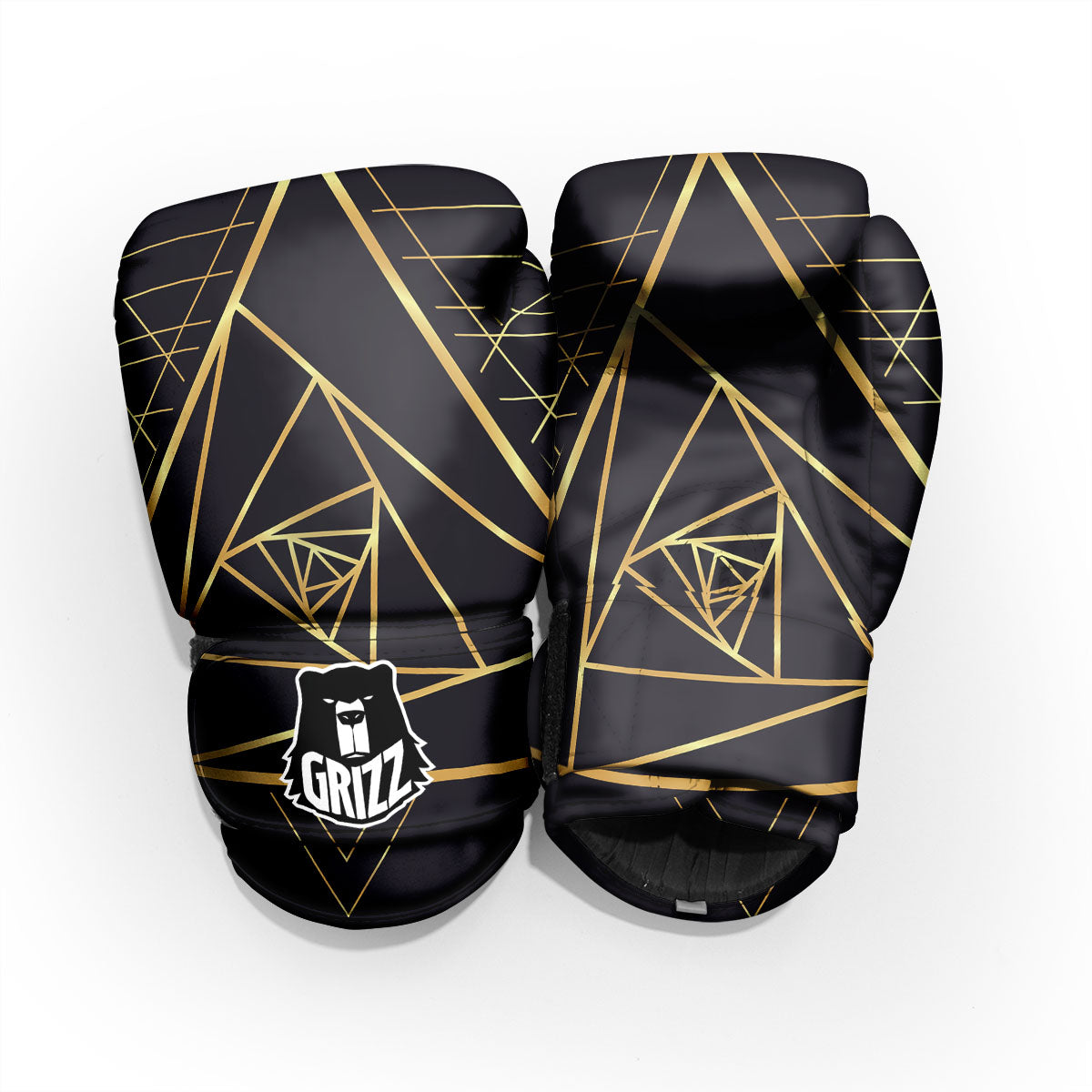 Pyramid Rose Print Pro Boxing Glove