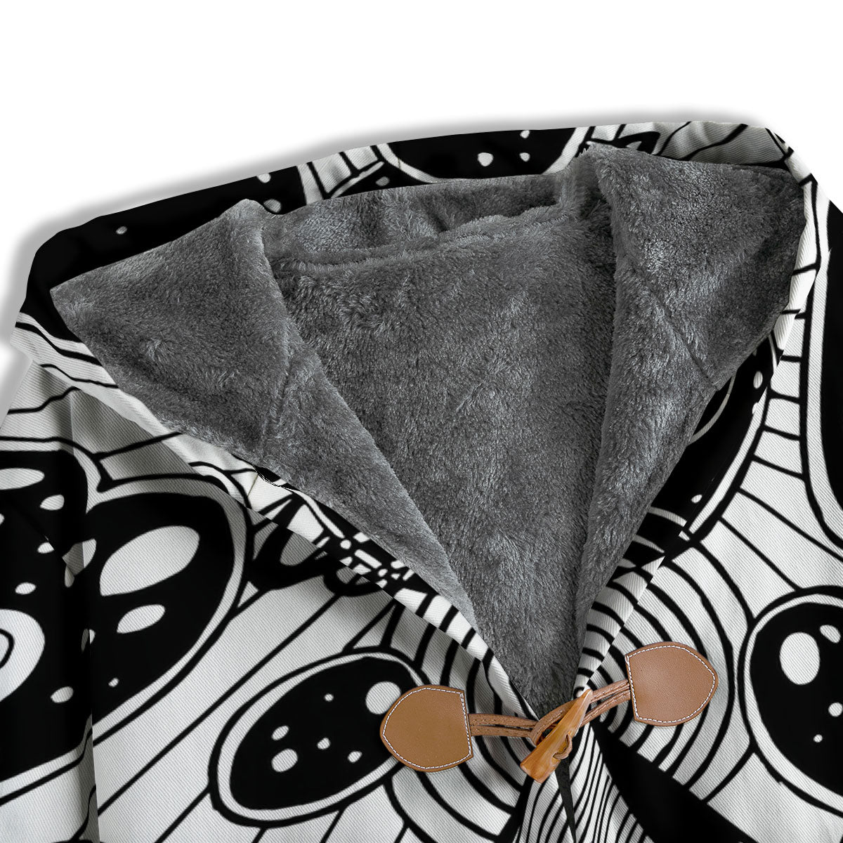 Pyramid UFO Print Men's Windbreaker Jacket-grizzshop