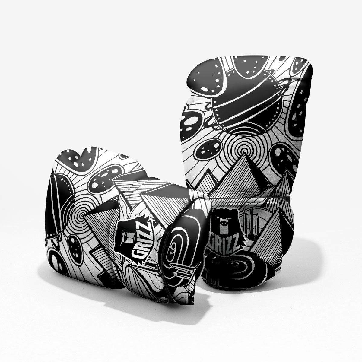 Pyramid UFO Print Pro Boxing Glove
