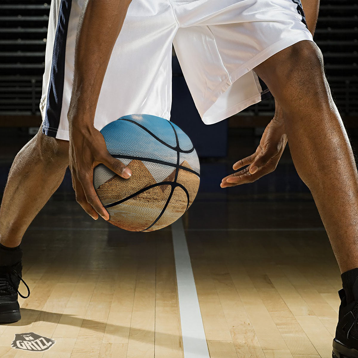Saint Patrick's Day Irish Check Print Basketball