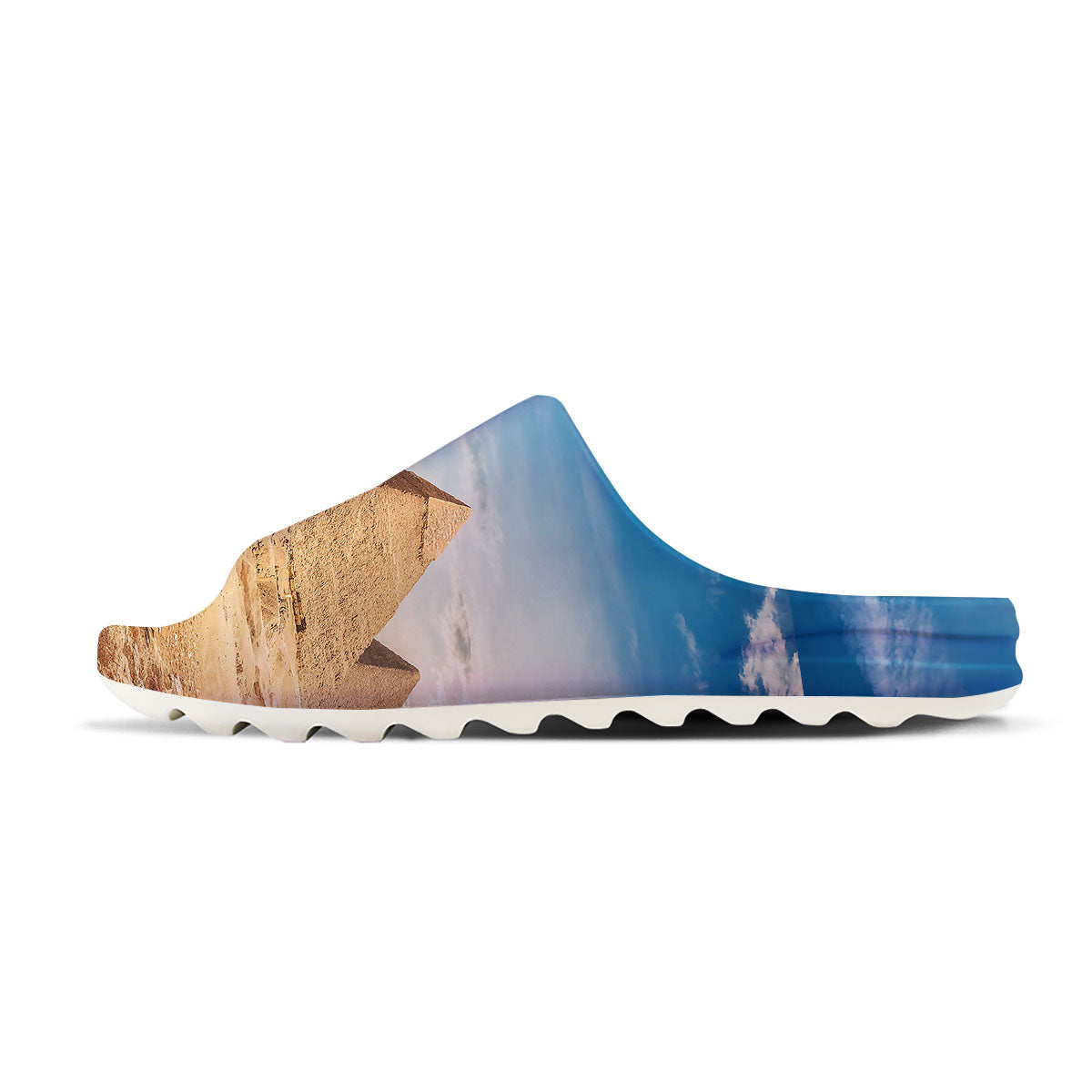 Pyramid Giza Print Sandals-grizzshop