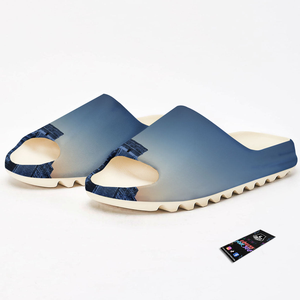 Pyramid Mayan Print Sandals-grizzshop
