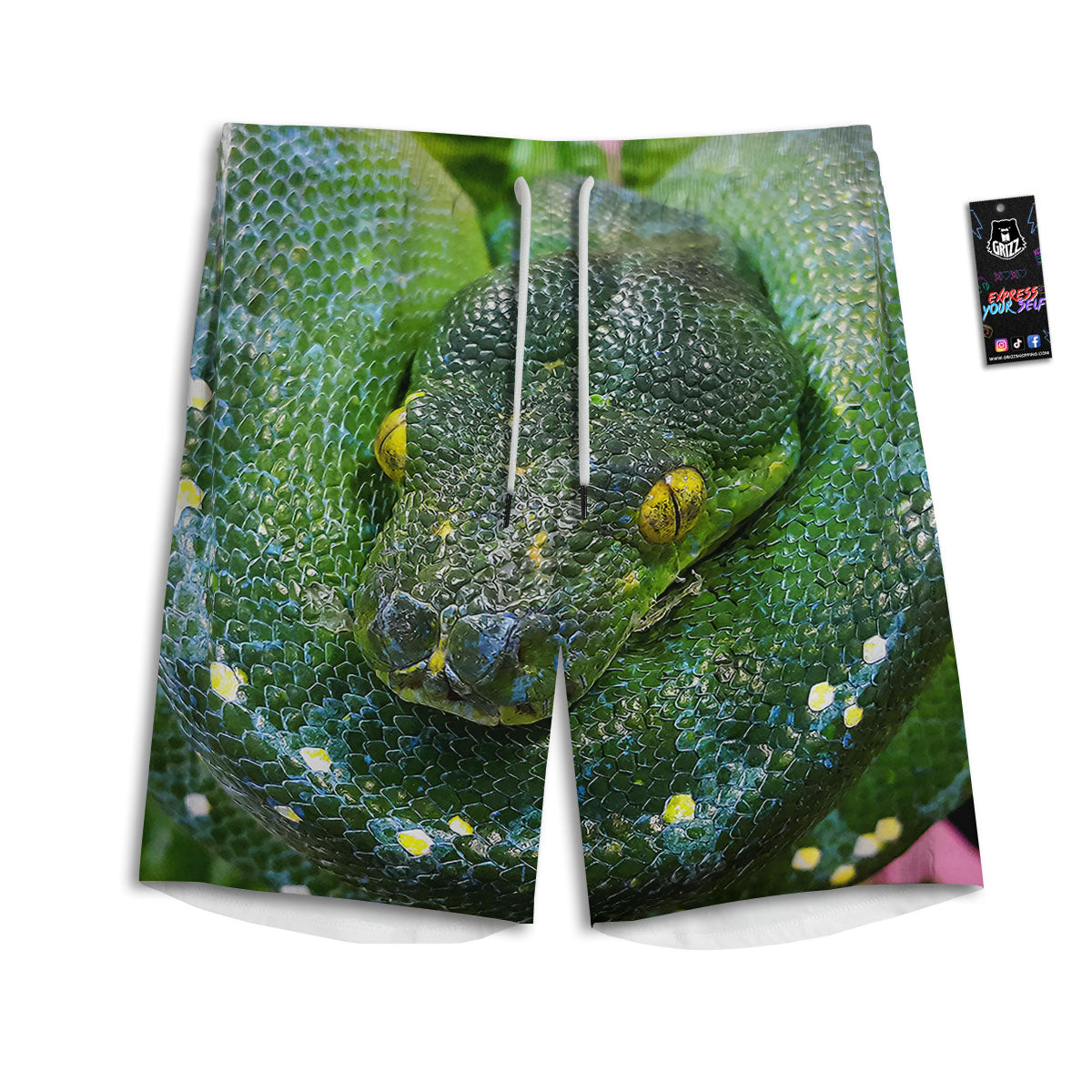 Saint Patrick's Day Irish Plaid Print Men's Athletic Shorts
