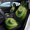 Python Snake Green Tree Print Car Seat Covers-grizzshop