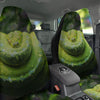 Python Snake Green Tree Print Car Seat Covers-grizzshop