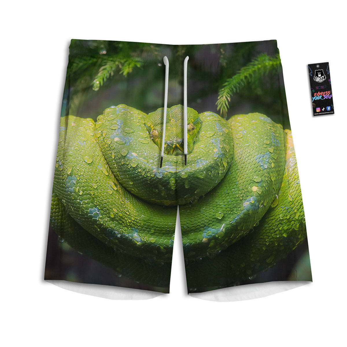 Saint Patrick's Day Irish Print Pattern Men's Athletic Shorts