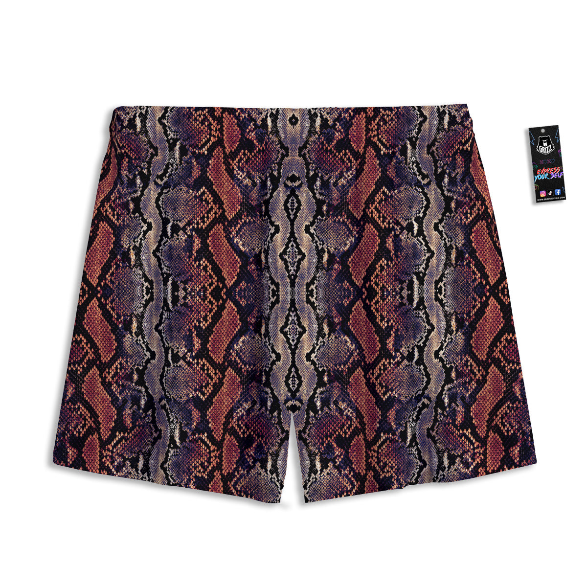 Poker Chips Print Mesh Shorts