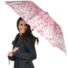 Python Snakeskin Pink Print Umbrella-grizzshop