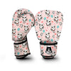 Rabbit Bunny Pattern Print Boxing Gloves-grizzshop