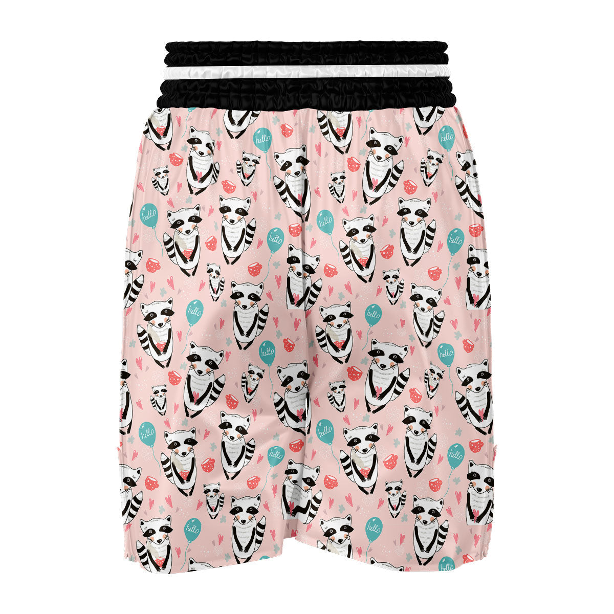 Rabbit Bunny Pattern Print Boxing Shorts-grizzshop