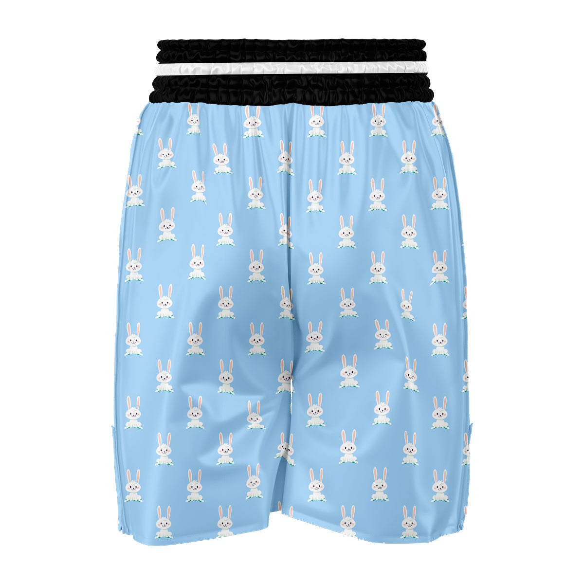 Rabbit Bunny Print Pattern Boxing Shorts-grizzshop