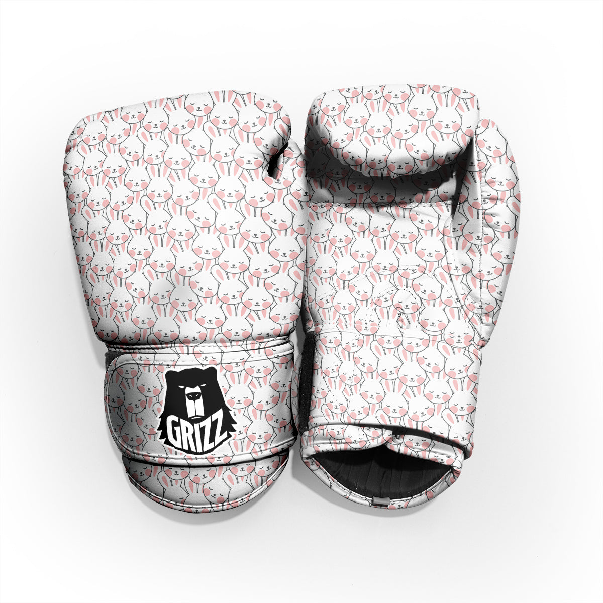 Rabbit Cute Print Pattern Sparring Gloves-grizzshop