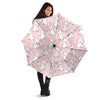 Rabbit Pink Print Pattern Umbrella-grizzshop