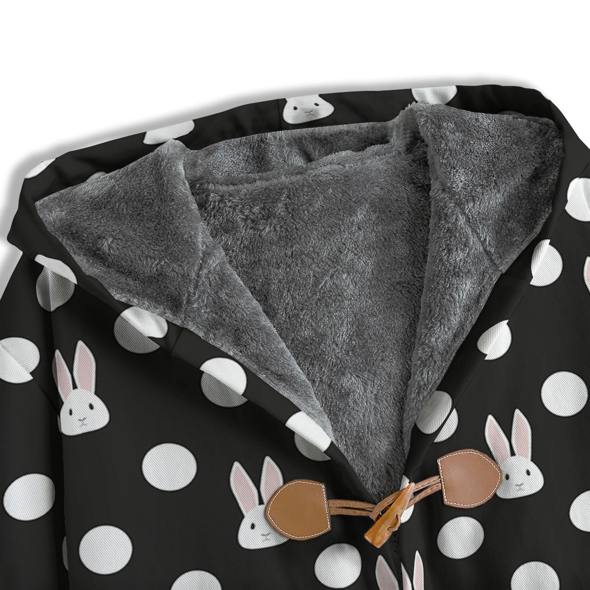 Rabbit Polka Dot Print Pattern Men's Windbreaker Jacket-grizzshop