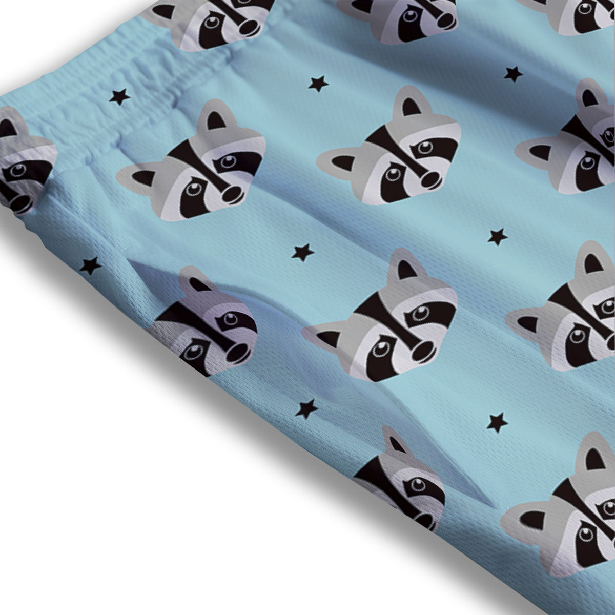Polka Dot Grey And White Print Pattern Mesh Shorts