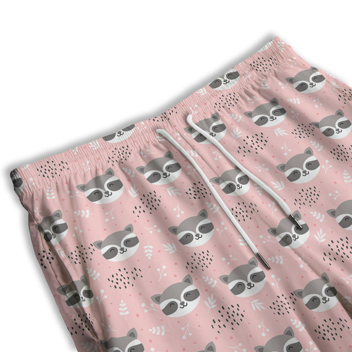 Samurai Ghost Japanese Print Men's Athletic Shorts