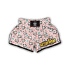 Raccoon Pattern Print Muay Thai Boxing Shorts-grizzshop