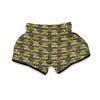 Radiation Mask Pattern Print Muay Thai Boxing Shorts-grizzshop