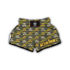 Radiation Mask Pattern Print Muay Thai Boxing Shorts-grizzshop