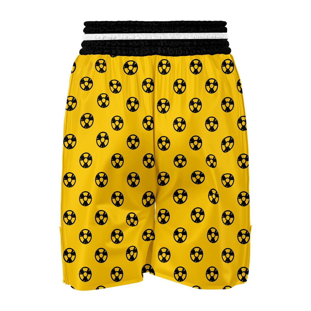 Radiation Pattern Print Boxing Shorts-grizzshop