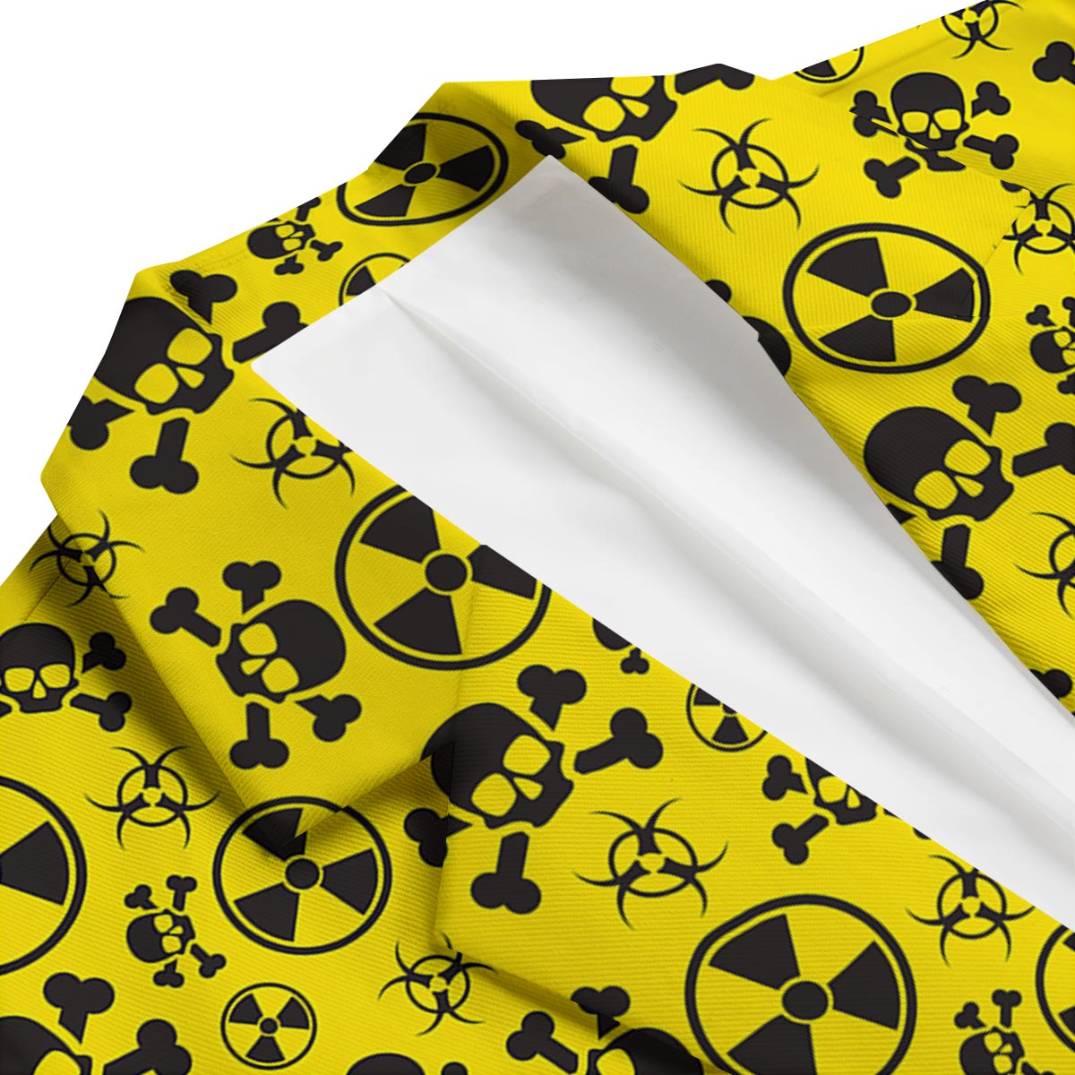 Radiation Print Pattern Men's Blazer-grizzshop