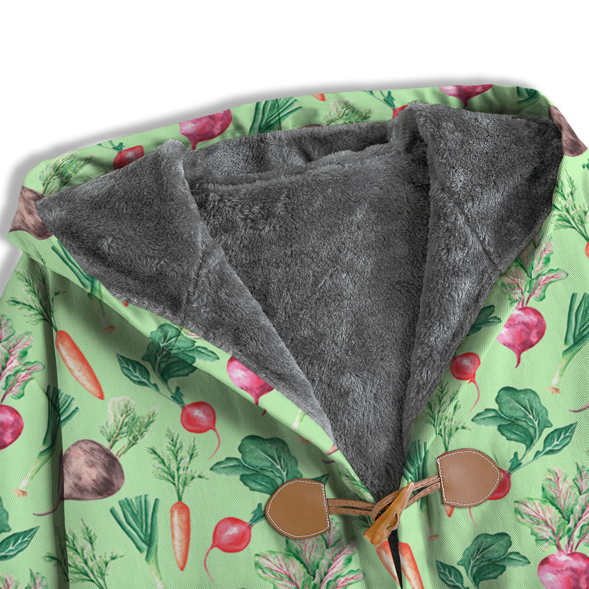 Radish And Watercolor Carrot Print Pattern Men's Windbreaker Jacket-grizzshop