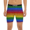 Rainbow Brick Wall LGBT Pride Print Boxer Briefs-grizzshop