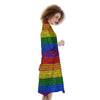 Rainbow Brick Wall LGBT Pride Print Kimono-grizzshop