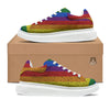 Rainbow Brick Wall LGBT Pride Print Platform Shoes-grizzshop