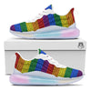 Rainbow Brick Wall LGBT Pride Print Running Sneakers-grizzshop