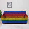 Rainbow Brick Wall LGBT Pride Print Sofa Cover-grizzshop