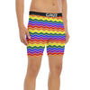 Rainbow Chevron LGBT Pride Print Pattern Boxer Briefs-grizzshop