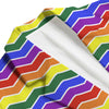 Rainbow Chevron LGBT Pride Print Pattern Men's Blazer-grizzshop