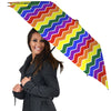 Rainbow Chevron LGBT Pride Print Pattern Umbrella-grizzshop