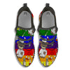 Rainbow Color LGBT Teddy Bear Nurse Black Walking Shoes-grizzshop