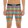 Rainbow Eyes LGBT Pride Print Pattern Boxer Briefs-grizzshop